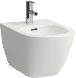 Laufen Lua - Akasztós bidé, csaptelep lyuk, LCC, fehér H8300814003021 (H8300814003021)