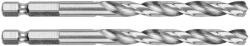 GRAPHITE Csigafúró, 1/4" hatszög szárral, HSS DIN 338, 7mm, 2db/cs (54T713) - olaj