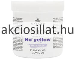 Kallos Plex No Yellow Hamvasító Hajpakolás sárga tónusok ellen 275ml