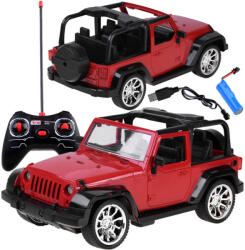 Inlea4Fun RC Távirányítós terepjáró autó Inlea4Fun BOARSE V8 Engine - Piros (JO-RC0615 CZ)