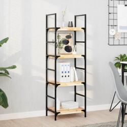 vidaXL 2 db kezeletlen tömör akácfa függőpolc 40 x 30 x 4 cm (3279444)