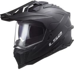 LS2 MX701 C Explorer Solid enduro bukósisak matt fekete