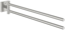 GROHE Start Cube dupla törölköző tartó 438 mm, rozsdamentes acél hatású 40976DC0 (40976DC0)