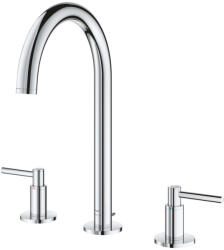 GROHE Atrio két karos mosdócsaptelep L-es méret húzórudas leeresztővel, króm 20649000 (20649000)