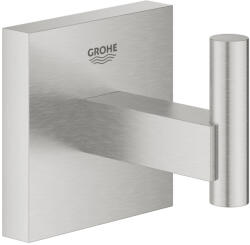 GROHE QuickFix Start Cube fürdőköpeny akasztó, rozsdamentes acél hatású 40961DC0 (40961DC0)