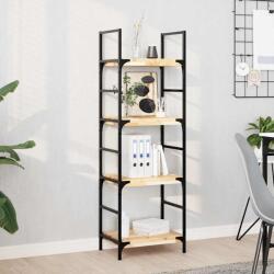 vidaXL 3 db kezeletlen tömör akácfa függőpolc 40 x 30 x 4 cm (3279445)
