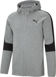 PUMA Pulóver Puma Evostripe Core Fz, Szürke, Férfiak L szürke