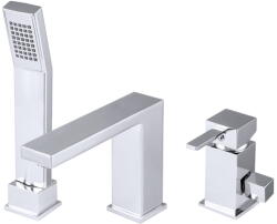 Gamma Caro Cuadro, 3-lyukú fürdőcsaptelep, króm, GMA-BCC3O-CH (GMA-BCC3O-CH)