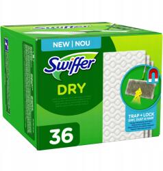 Swiffer Törlőkendő Száraz Cserélhető utántöltő lapos felmosóhoz 27 cm 36 db (247483)