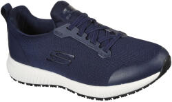 Skechers SQUAD SR - Skechers női védelem nélküli munkacipő, kék (77222EC_NVY39)