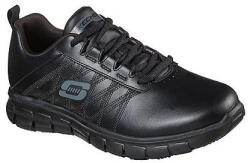 Skechers SURE TRACK - ERATH SR Skechers női védelem nélküli munkacipő, fekete (76576EC39)