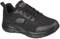 Skechers ARCH FIT SR - Skechers női védelem nélküli munkacipő OB A FO SRC ESD, fekete (108019EC_BLK-36)