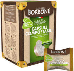 Caffè Borbone | Don Carlo Miscela Oro Biodegradabilă - 50 capsule compatibil Lavazza A Modo Mio