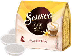 Douwe Egberts | Vanilla Café Latte - 8 paduri pentru Senseo