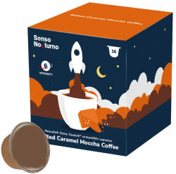 Senso Nocturno | Mocha cu caramel sărat - 16 capsule compatibil Dolce Gusto