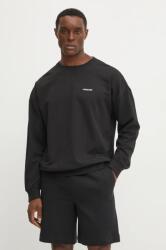 Calvin Klein kapucnis pulcsi otthoni viseletre fekete, férfi, sima, 000NM2300E - fekete S