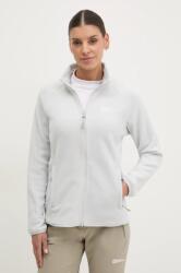 Jack Wolfskin sportos pulóver Moonrise szürke, sima, A63263 - szürke S