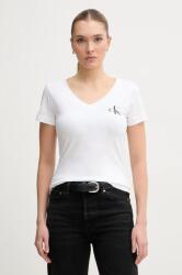 Calvin Klein Jeans pamut póló 2 db női, fehér, J20J223447 - fehér L