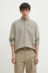 Levi's pamut ing férfi, legombolt galléros, bézs, relaxed - bézs S