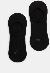 Calvin Klein zokni 2 pár fekete, férfi, 701231366 - fekete Univerzális méret