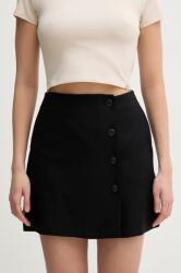 Calvin Klein Jeans szoknya fekete, mini, harang alakú, J20J225328 - fekete XL
