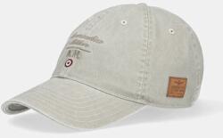 Aeronautica Militare pamut baseball sapka zöld, nyomott mintás, HA1204CT2476 - zöld Univerzális méret - answear - 16 990 Ft