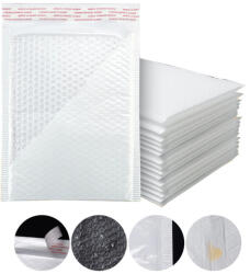 Malatec Fehér színű buborékcsomagos boríték 250x340mm, 10db/csomag