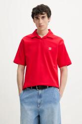 HUGO poló - piros XL