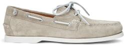 Ralph Lauren velúr mokaszin Merton Boat bézs, férfi, 803961291001 - bézs Férfi 45