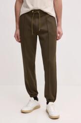 HUGO BOSS melegítőnadrág zöld, férfi, sima, 50537360 - zöld L