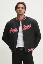 Guess Jeans bomber dzseki fekete, téli, oversize, M5RL54 WHAA2 - fekete S