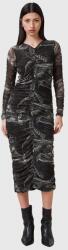 AllSaints ruha KEIKO szürke, midi, testhezálló, W003DC - szürke 34