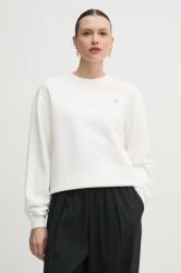 Tommy Hilfiger pamut melegítőfelső fehér, női, sima, WW0WW45980 - fehér XL