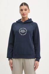 Helly Hansen felső sötétkék, női, nyomott mintás, kapucnis, 54239 - sötétkék L