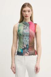 Desigual top ST. JOHNS női, zöld, 25SWTK87 - zöld L