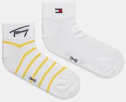 Tommy Jeans zokni 2 pár sárga, 701232730 - sárga 39/42