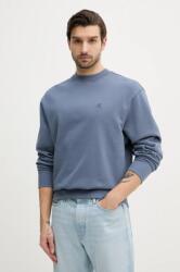 Calvin Klein pamut melegítőfelső férfi, sima, J30J327228 - kék XL