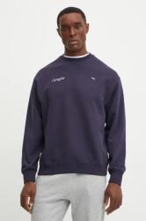 PUMA pamut melegítőfelső sötétkék, férfi, nyomott mintás, 629344 - sötétkék S