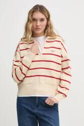 Pepe Jeans pulóver PRISCILLA könnyű, női, bézs, PL702272 - bézs S