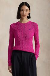 Ralph Lauren pamut pulóver fehér, 211891640 - rózsaszín XXS