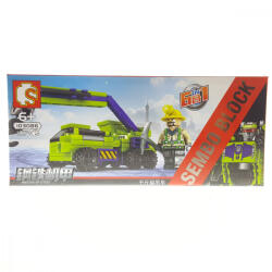 Berger Semboblock Munkagépek Építőjáték (ST4611)