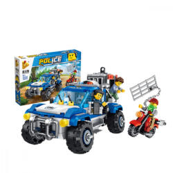 Berger 398 dbos rendőrautós építőjáték (ST5909)