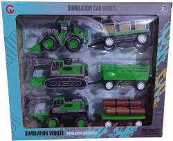 Műanyag Munkagépek 6 db-os (ST5961) - topjatekbolt