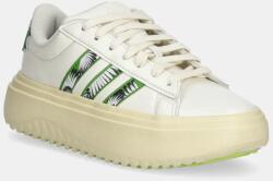 Adidas sportcipő Grand Court Platform bézs, női, JS2896 - bézs Női 36 2/3
