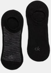 Calvin Klein zokni 2 pár fekete, férfi, 701231367 - fekete Univerzális méret