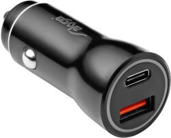 Akyga USB Car charger (autós gyorstöltő adapter) (36W) USB-A + USB-C, QC3.0, PD [AK-CH-16]