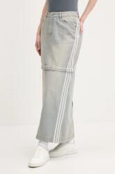 adidas Originals farmer szoknya DENIM ZIP SKIRT mini, egyenes, JX9215 - kék 38