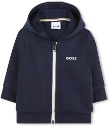 HUGO BOSS baba felső sötétkék, sima, kapucnis, J52095 - sötétkék 94