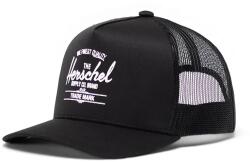 Herschel baseball sapka fekete, sima, 50552-00001-OS - fekete Univerzális méret