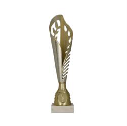 Serleg 9276 C 30cm magas, 15x55mm márvány talpon, 25mm érembetét